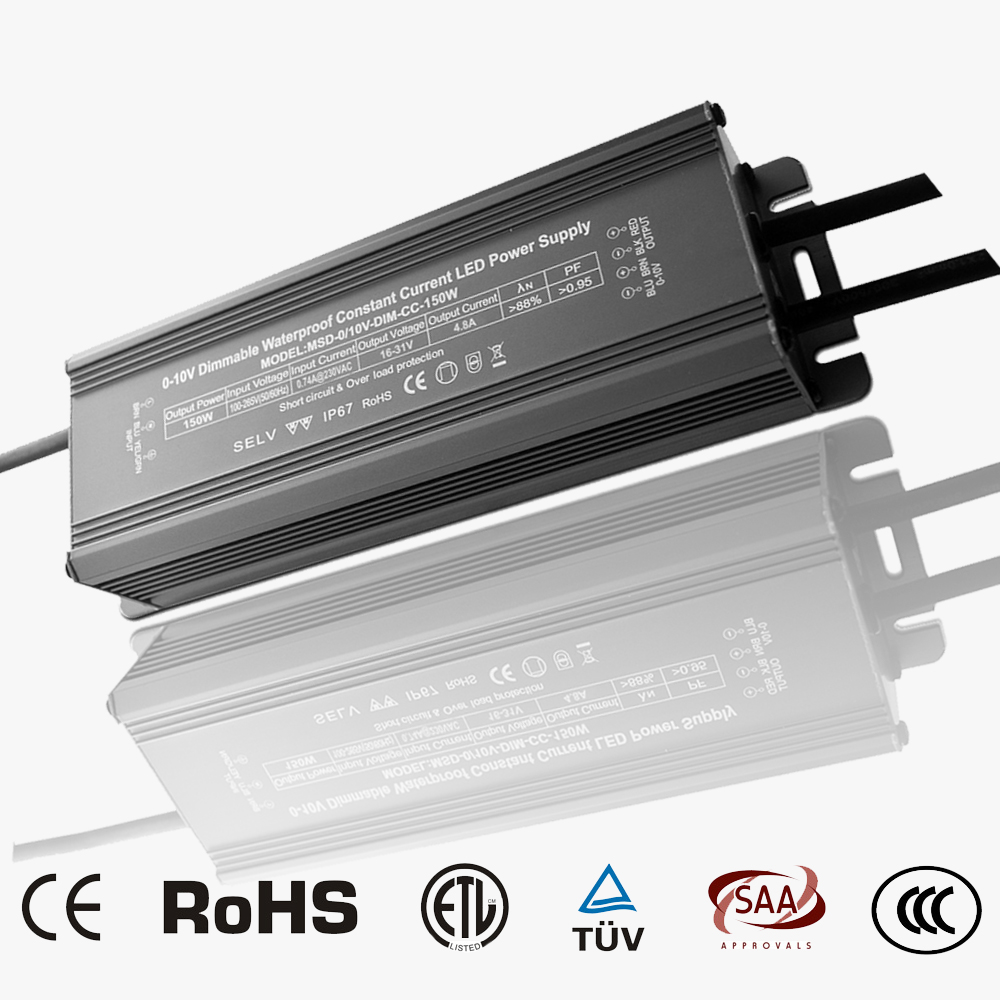 LED driver power supply, LED power supply, LED waterproof driver power supply, outdoor dimming power supply, outdoor street light power supply, Shenzhen Mingshida Intelligent Technology Co., Ltd